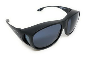 Polarised Sunglasses Optical Covers for Over Spectacles BLACK 570 5