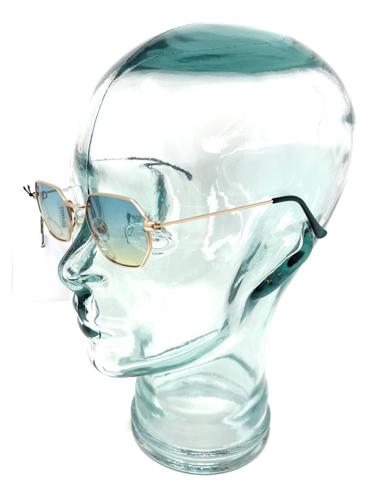 Sunglasses Gold Frame Blue Urban Outfitters 44022 10