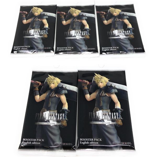 opus 4 booster box Final Fantasy Opus 4 Trading Card Game 5 Booster Packs – Clubit.co.uk Ltd