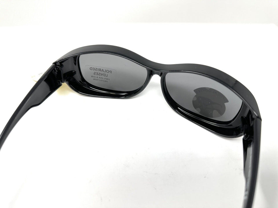 Sunglasses over prescription glasses Polarised Optical Covers Black 163J 6