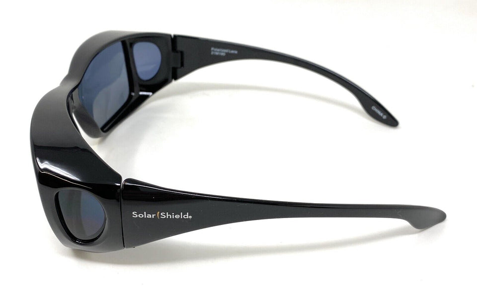 Sunglasses Polarised Optical Covers for Over Spectacles BLACK 574 6
