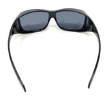 Sunglasses Polarised Optical Covers for Over Spectacles BLACK 574 8