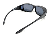 Sunglasses Polarised Optical Covers for Over Spectacles BLACK 574 9