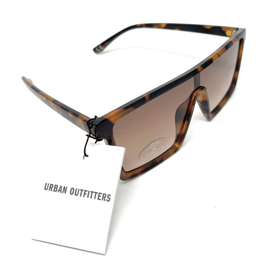 Sunglasses Women's Tortoise Shell Oversized Brown Urban Outfitters DS047  12
