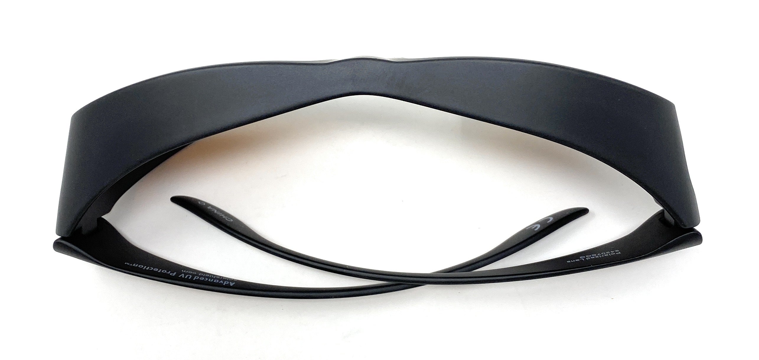 Sunglasses Polarised Optical Covers Brown Wraparound Lenses 579 11