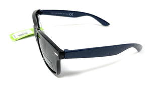 Men's Polarised Sunglasses Black Lens Navy Blue Arms Boots 104H(i) 6