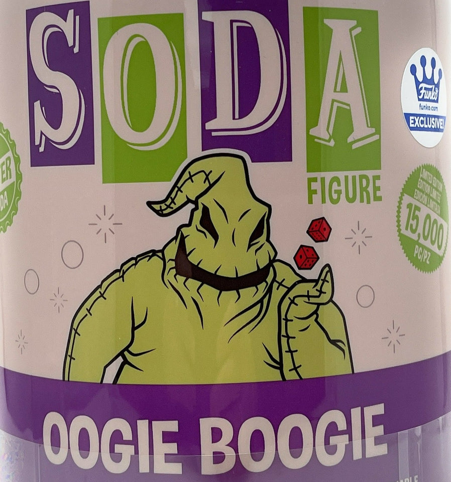 Funko Vinyl Soda Oogie Boogie 2023 Limited Edition Collectable The Nightmare Before Christmas Figurine. 5