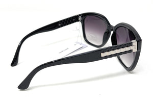Ladies Sunglasses Black and Silver John Lewis 44410 10