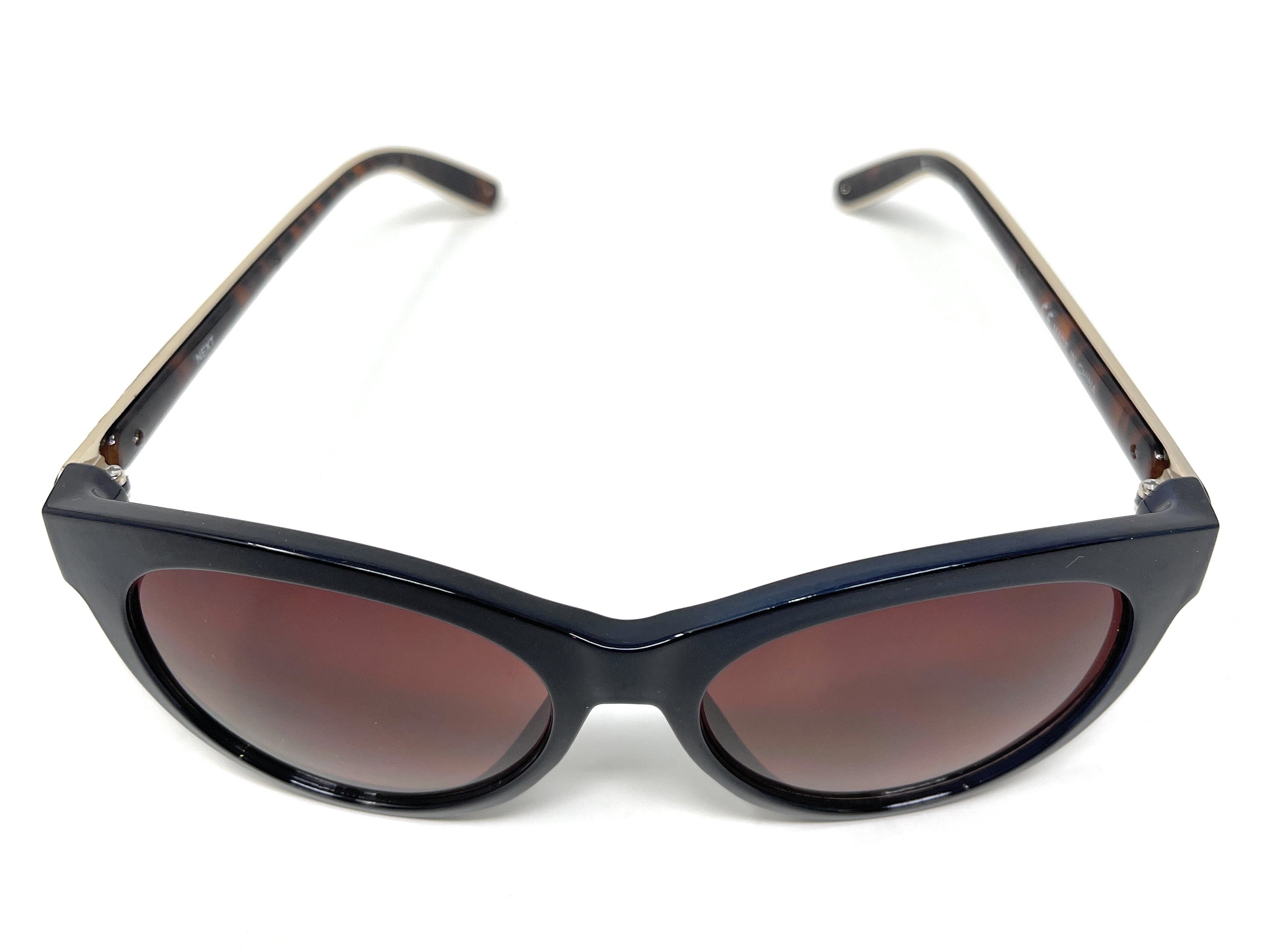 Sunglasses Black Brown Retro Frame with Brown Next 101 5