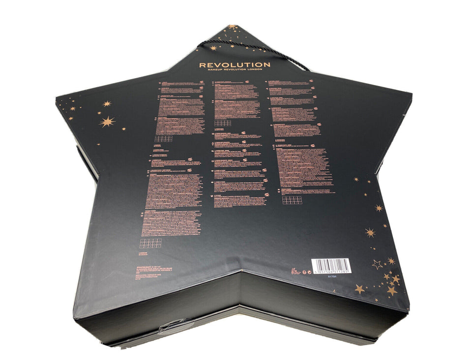 Revolution Makeup Advent Calendar You are a Star Cosmetic Beauty Gift Sets