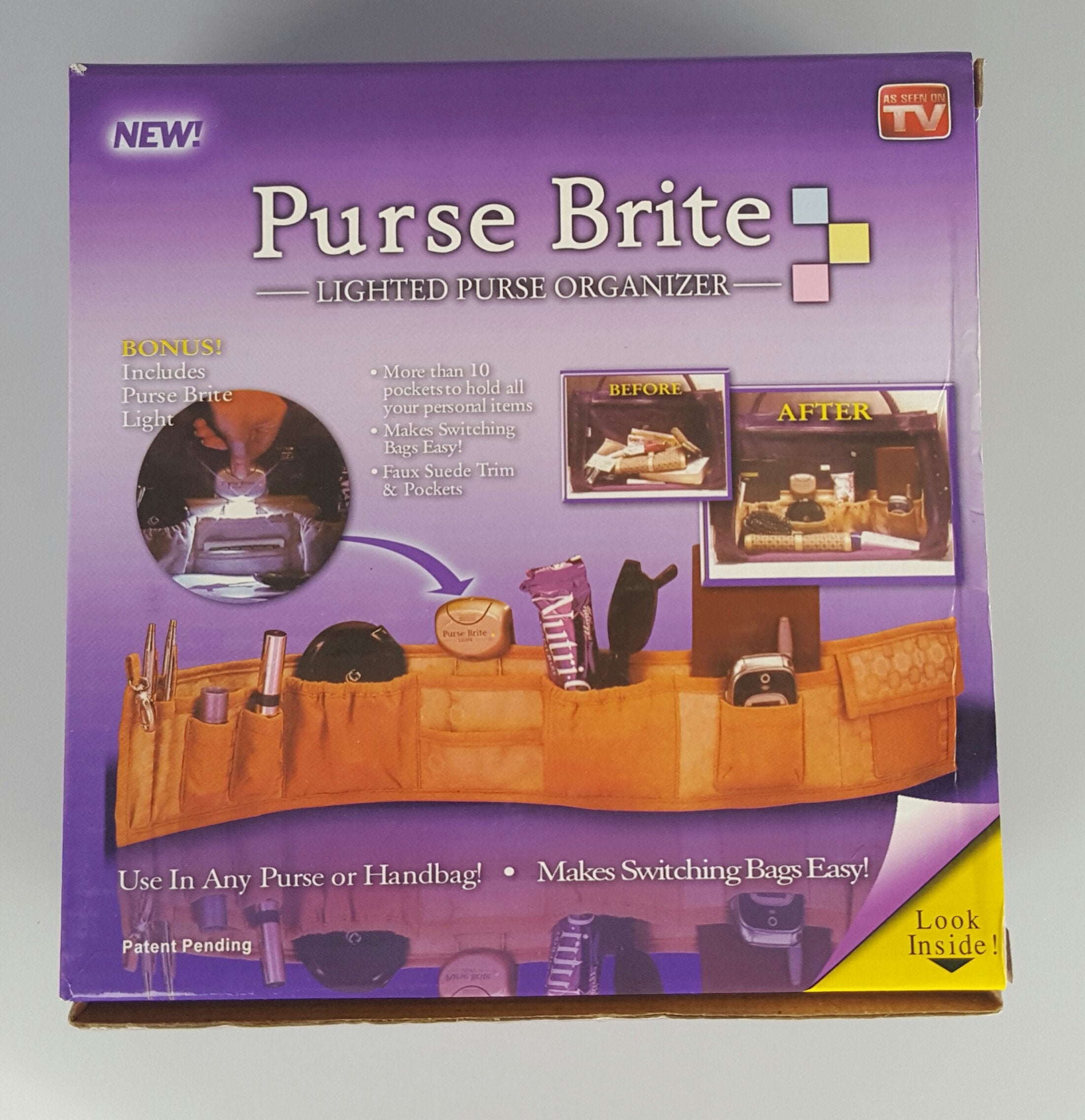 Purse Brite Lighted Purse Organiser