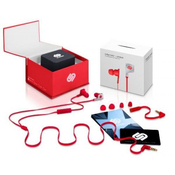 Urbanista London In-Ear Headphones - Red - Clubit.co.uk