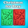 Christmas Ice Tray and Chocolate Mould Twin Pack