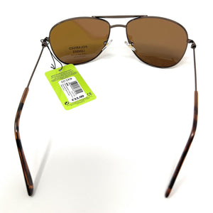 Mens Polarised Sunglasses Pilot Style Frame Boots 099J 3
