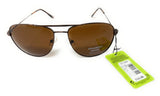 Mens Polarised Sunglasses Pilot Style Frame Boots 099J 4