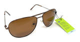 Mens Polarised Sunglasses Pilot Style Frame Boots 099J 5