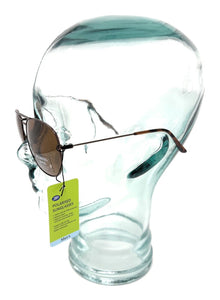 Mens Polarised Sunglasses Pilot Style Frame Boots 099J 7