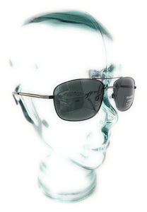 Mens Polarised Sunglasses Black Metal Frame Boots 1031 12