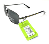 Mens Polarised Sunglasses Black Metal Frame Boots 1031 5