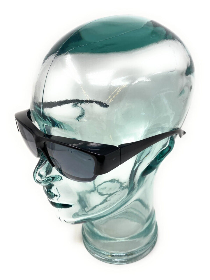 Polarised Sunglasses Optical Covers for Over Spectacles Gloss BLACK 573 13