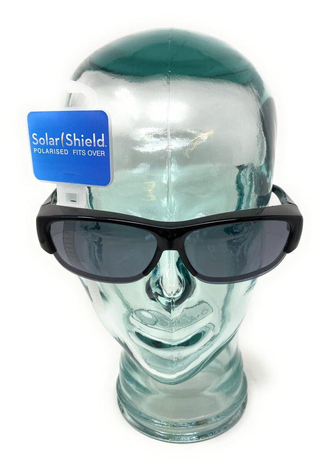 Polarised Sunglasses Optical Covers for Over Spectacles Gloss BLACK 573 17