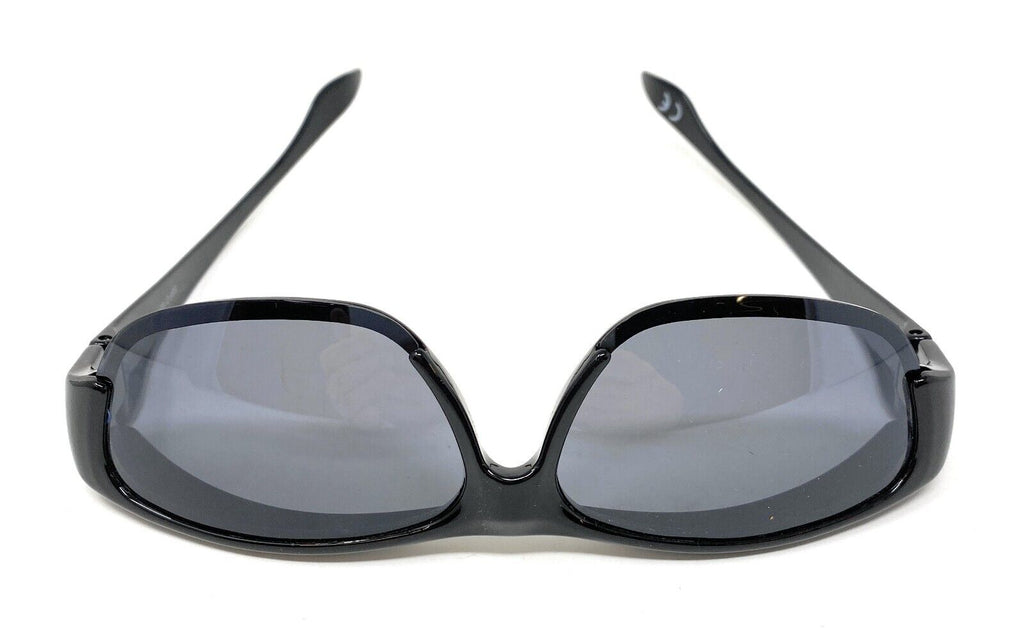 Polarised Sunglasses Optical Covers for Over Spectacles Gloss BLACK 573 8