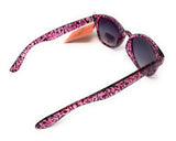 MUK Sunglasses Women's Fashion Pink Purple Animal Print Frame 7833  5