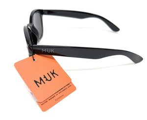 MUK Sunglasses Black Frame and Lens 7833  3
