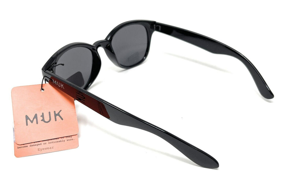 MUK Sunglasses Black Frame and Lens 7833  4