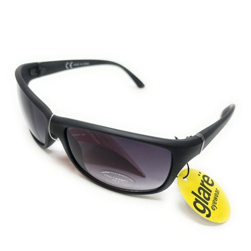 Glare Sunglasses Fashion Black Frame with Black Tinted Lens 1RHS81