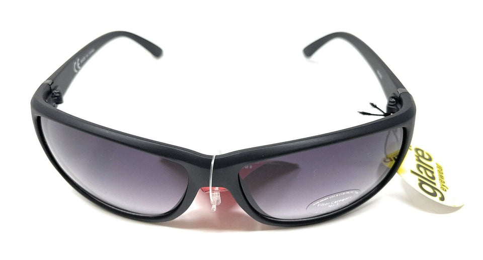 Glare Sunglasses Fashion Black Frame with Black Tinted Lens 1RHS81 3