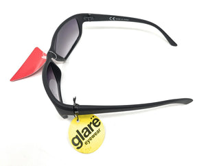 Glare Sunglasses Fashion Black Frame with Black Tinted Lens 1RHS81 4