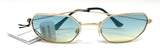 Sunglasses Gold Frame Blue Urban Outfitters 44022 3