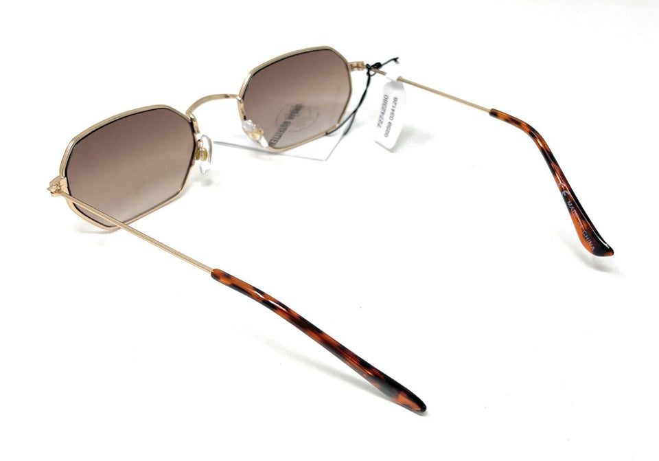 Sunglasses Gold Frame Brown Lens Urban Outfitters 42380 5