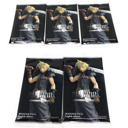 Final Fantasy Opus 4 Trading Card Game 5 Booster Packs