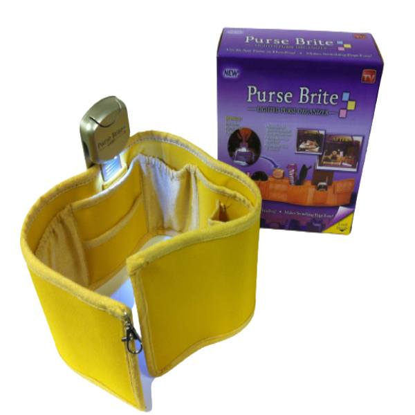 Purse Brite - Lighted Purse & Handbag Organiser
