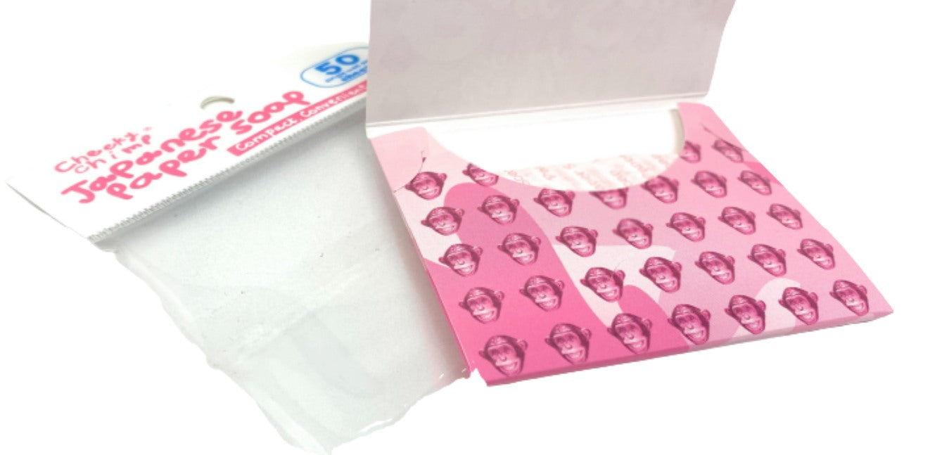 Paper Soap Hand Wash Pocket Travel Pack