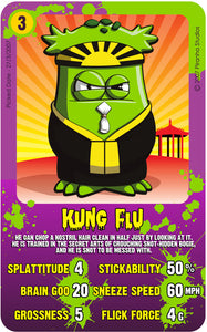 Kung Flu Bogies Battle Cards