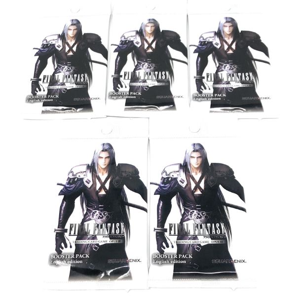 Final Fantasy Opus 3 Trading Card Game 5 Booster Packs Clubit.co.uk Ltd Final Fantasy Opus 3 Trading Card Game 5 Booster Packs Clubit.co.uk Ltd