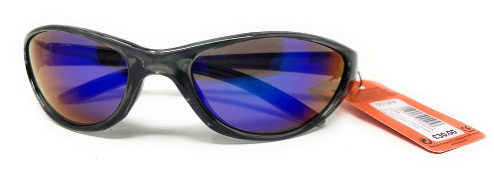 Boots Active Pro Sunglasses Grey Sports Style Blue Lens 175H 2