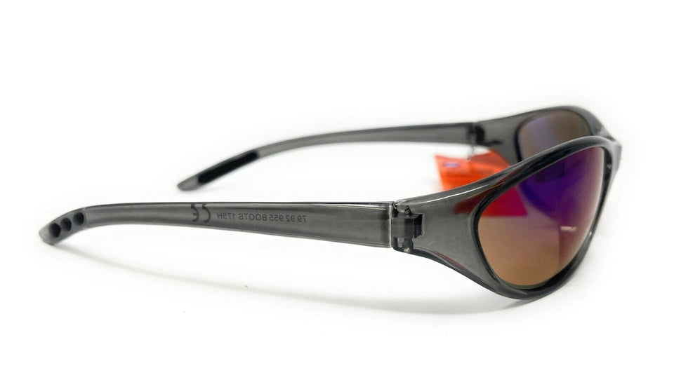 Boots Active Pro Sunglasses Grey Sports Style Blue Lens 175H 4