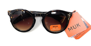 MUK Sunglasses Brown Tortoise Shell Frame 7853 1