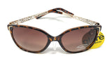 Glare Sunglasses Fashion Tortoise Shell Frame Tinted Lens 1RHS85 1