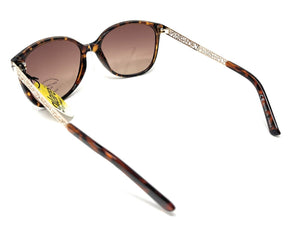 Glare Sunglasses Fashion Tortoise Shell Frame Tinted Lens 1RHS85 4