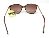 Glare Sunglasses Fashion Tortoise Shell Frame Tinted Lens 1RHS85 5