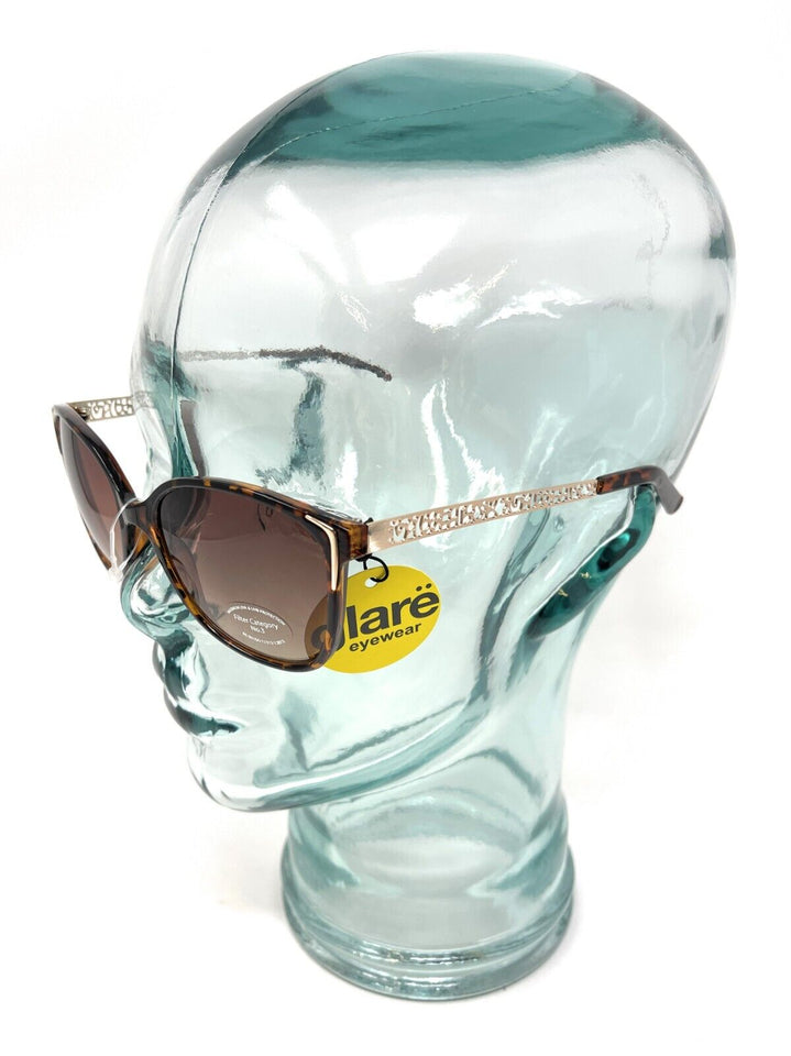 Glare Sunglasses Fashion Tortoise Shell Frame Tinted Lens 1RHS85 8