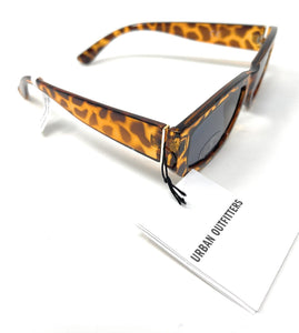 Sunglasses Tortoise Shell Black Lens Urban Outfitters 68848 8