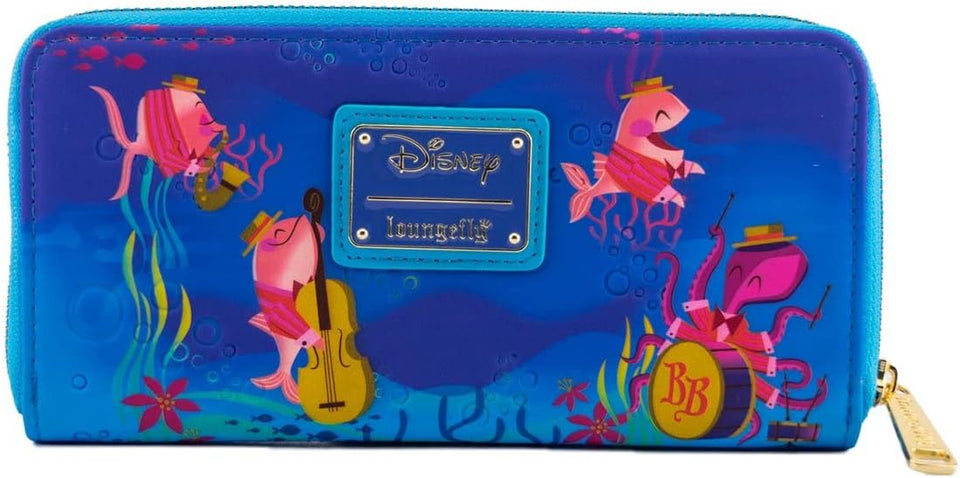 Disney Bed knobs & Broomsticks Underwater Loungefly Wallet 1