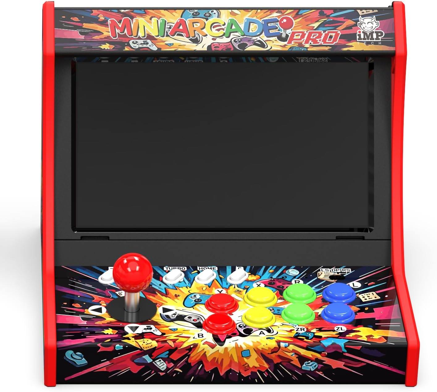 Mini Arcade Pro Retro Game Cabinet Compatible with Nintendo Switch 2 and OLED