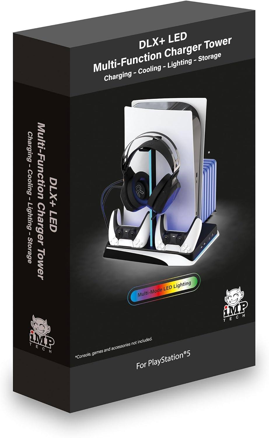 IMP DLX+ LED Charging Tower PlayStation 5